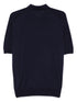knitted polo shirt